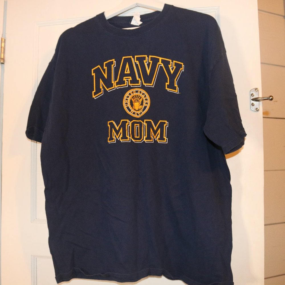 Navy Mom T-Shirt